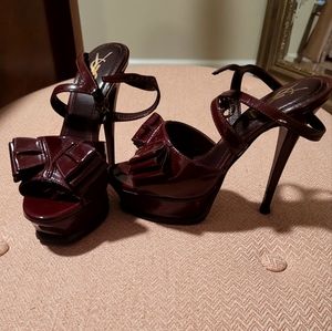 YSL Tribute Bow Sandal